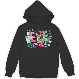 Cute Eye Crew Optometrist Optician Team Squad Hoodie - Thegiftio UK