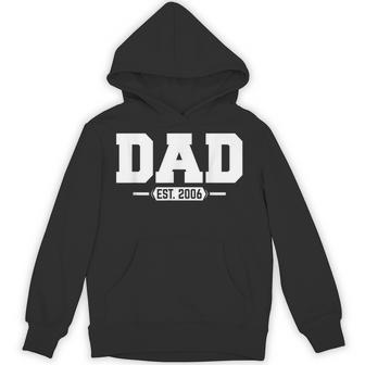 Dad 2006 Dad Established 2006 Mens Hoodie - Thegiftio UK