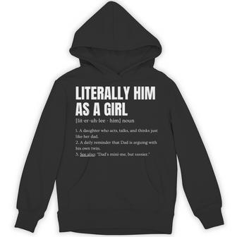My Dad Gets Mad At Me Joke Daddy Daughter Humor Definition Hoodie - Thegiftio