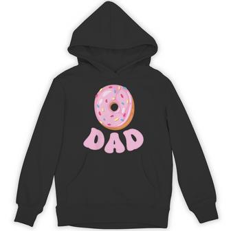 Dad Of The Sweet One First Birthday Matching Family Donut Hoodie | Seseable UK