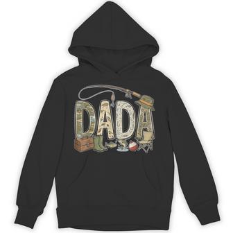 Dada Of The Big One Fishing O-Fish-Ally 1St Birthday Family Hoodie - Monsterry