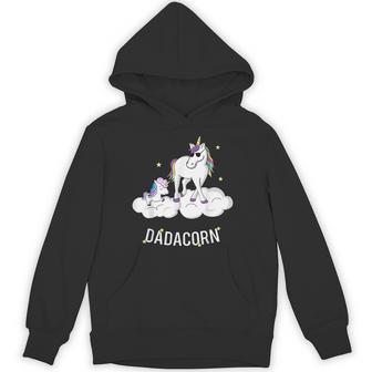 Dadacorn Unicorn Best Dad Father's Day Hoodie - Thegiftio UK