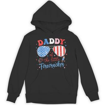 Daddy Of The Little Firecracker 4Th Of July Birthday Family Hoodie - Monsterry