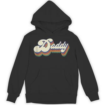 Daddy Retro Vintage Father's Day Daddy Hoodie - Thegiftio UK