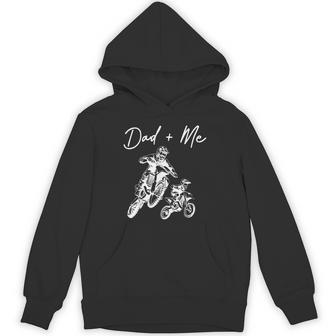 Daddy And Me Riding Father Motorcycle Friends Son Daughter Hoodie | Seseable UK