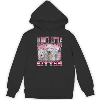 Daddy's Little Kitten Cringe Meme Bootleg Hoodie - Thegiftio UK