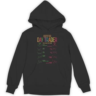 Day Trader スイングトレーディング ストック投資家 フォレックス チャートパターン パーカー - Kawaiitshirt