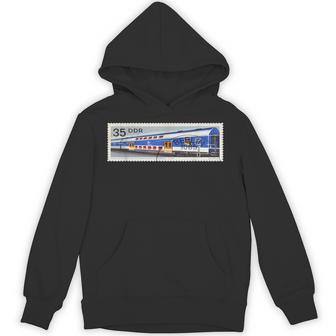 Ddr東ドイツベルリン列車消印sovi8プロパガンダ。 パーカー - Kawaiitshirt