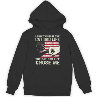 I Didn't Choose The Cat Dad Life For Father Father's Day Hoodie - Thegiftio