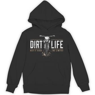 Dirt Bike For Boys Kids Gear Motocross Dirtbike Hoodie - Monsterry