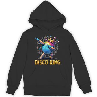 Disco King Costume 70S Dance Parties Led Disco Light Dabbing Hoodie | Seseable UK
