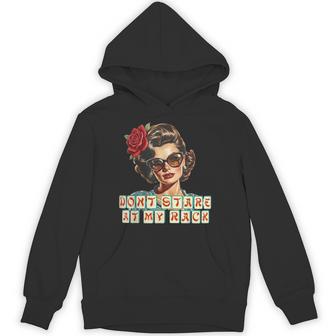 Don't Stare At My Rack Mahjong Chinese Mah Jong Hoodie - Thegiftio UK