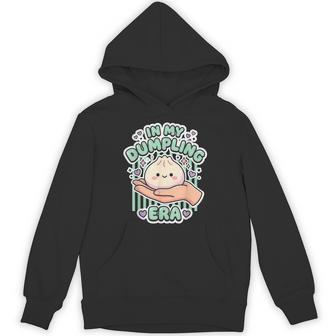 In My Dumpling Era Dumpling Squishy Cute Stress Ball Graphic Hoodie - Thegiftio UK