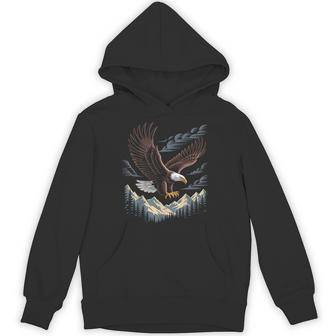 Eagle Bird Mountains Hoodie - Thegiftio UK