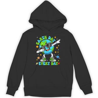Earth Day Every Day Dabbing Planet Environment Boy Hoodie - Thegiftio