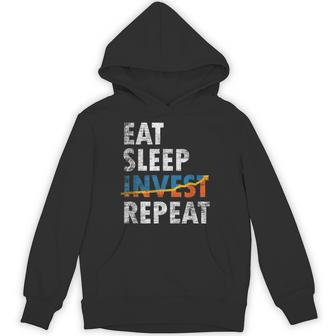 Eatleep Invest Repeat Investment Trading パーカー - Kawaiitshirt