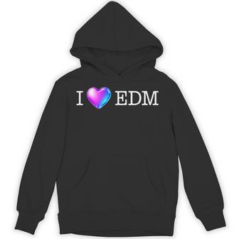 Edmシャツ I Heart Edm パーカー - Kawaiitshirt
