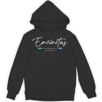 Encinitas California Oars グラフィック パーカー - Kawaiitshirt