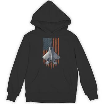 F-22 Raptor Usa Flag Hoodie - Thegiftio UK
