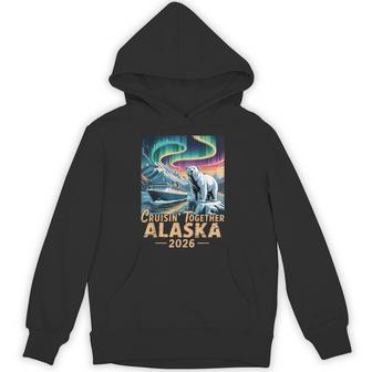 Family Alaska Cruise Trip Bear Cruising Together Alaska 2026 Hoodie - Monsterry
