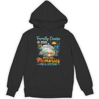 Family Cruise 2026 Making Memories Summer Vacation Matching Hoodie - Monsterry