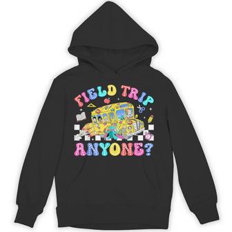 Field Day Let The Games Begin School Bus Field Trip Anyone Hoodie - Monsterry