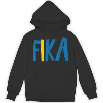 Fikaweden 面白いワードゲーム スウェーデン語 パーカー - Kawaiitshirt