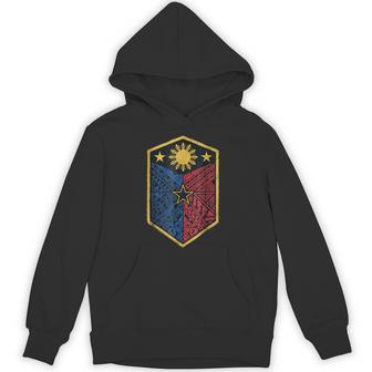 Filipino Pinoy Tribal Sun Stars Flag Philippines Heritage Hoodie - Monsterry