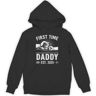 First Time Daddy 2026 Hoodie - Thegiftio UK