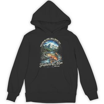 Follow Me And I Will Make You Fishers Of Positive Saying Hoodie - Monsterry