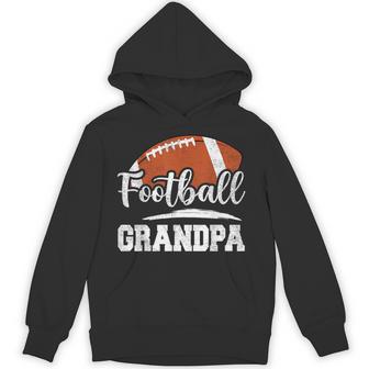 Football Grandpa Football Player Game Day Father's Day Hoodie - Monsterry