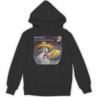 Cinco De Mayo Niche Ai Baby With Taco Motion Meme Hoodie - Thegiftio UK