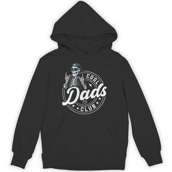 Cool Dads Club Skeleton Dad Father's Day Hoodie - Monsterry