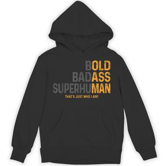 Man Saying Gag Birthday Husband Dad Father's Day Hoodie - Thegiftio UK