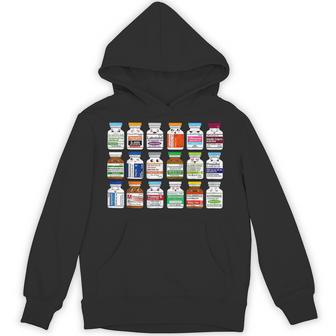 Medication Vial Pharmacist Pharmacy Technician Nursing Hoodie - Thegiftio UK