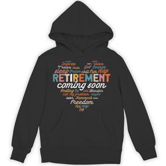 Retirement Coming Soon Almost Retired Heart Hoodie - Monsterry
