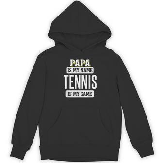 Tennis For Papa Fathers Day Hoodie - Thegiftio UK