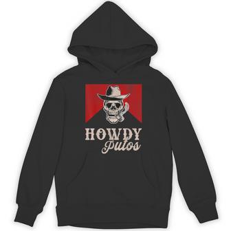 Western Cowboy Howdy Putos Hoodie - Thegiftio UK