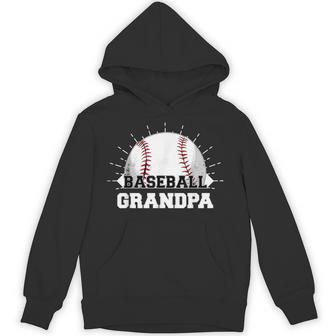 Game Day Sports Lover Baseball Grandpa Hoodie - Thegiftio UK
