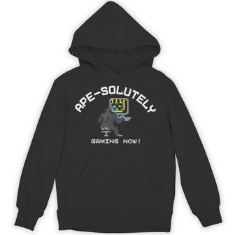 Gaming Ape ゲーミング エイプ 類人猿 猿 ゲーム 白 パーカー - Kawaiitshirt