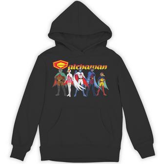 Gatchaman Battle Of The Planets Retro Graphic Hoodie - Thegiftio UK