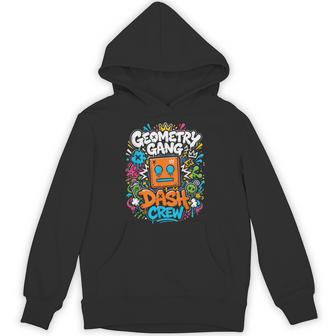 Geometry Gang Dash Crew Video Gamer Hoodie - Thegiftio UK