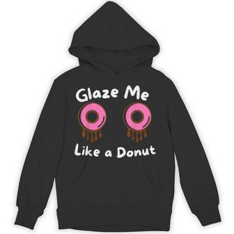 Glaze Me Like A Donut assy Dirty Jokes About Doonut。 パーカー - Kawaiitshirt