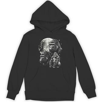 Gorilla Monkey 90年代スタイル ヴィンテージ 美学 Y2k ゴリラ パーカー - Kawaiitshirt
