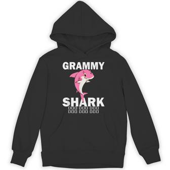 Grammy Shark Fathers Day Idea For Grammy Hoodie - Thegiftio UK