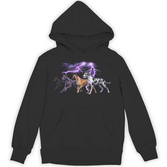 Great Dane ビンテージ 90年代 犬好き グレートデーン オーナー メンズ レディース パーカー - Kawaiitshirt