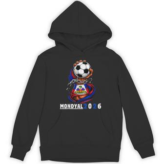 Haiti 2026 World Soccer Fan Haitian Football Pride Ayiti Hoodie | Mazezy