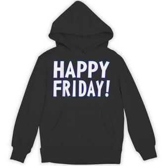 Happy Friday Tgif、週末のお祝い、仕事場。 パーカー - Kawaiitshirt
