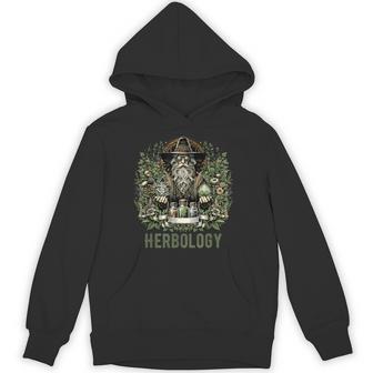 Herbology マジカルハーブ ヴィンテージ 神秘的な植物 パーカー - Kawaiitshirt