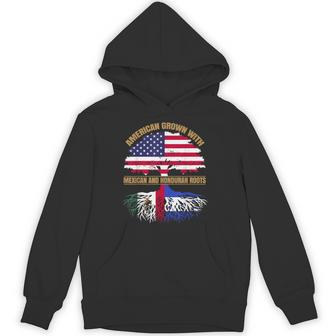Heritage American Grown With Mexican Honduran Roots Hoodie - Thegiftio UK